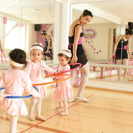 interior academia baby ballet